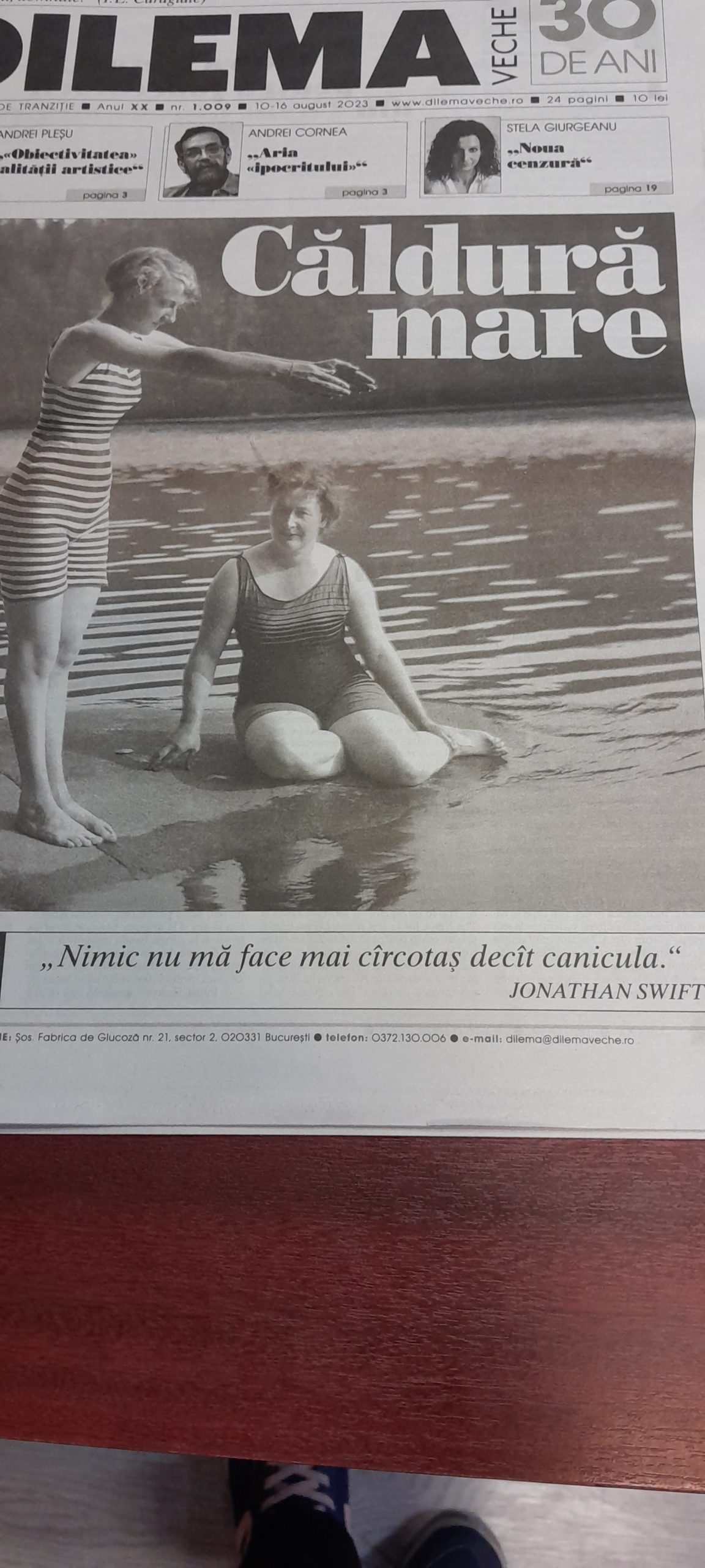 Din lumea asta mare…